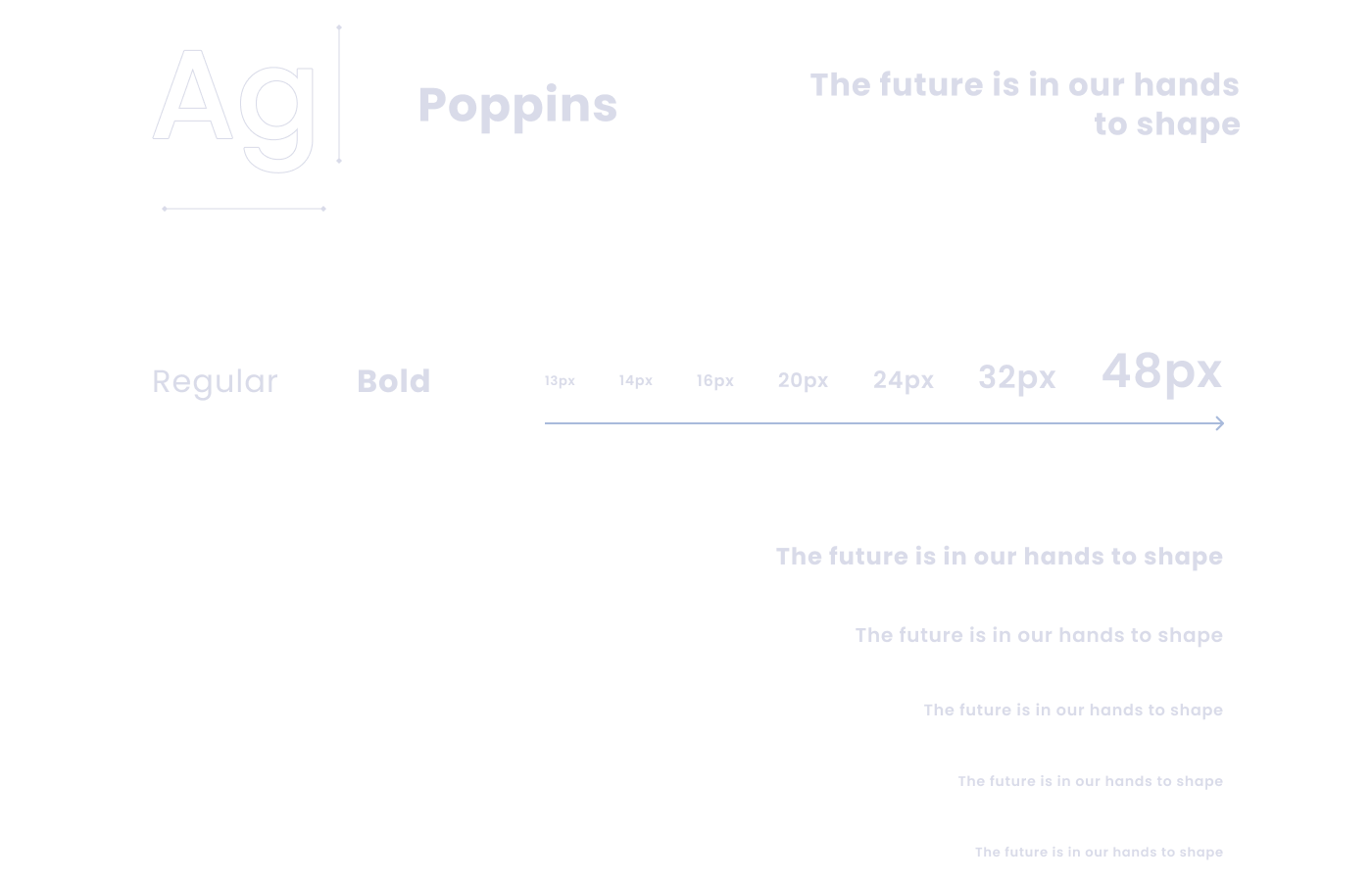 Crypto currency typography