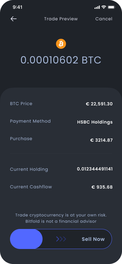 Sell preview
