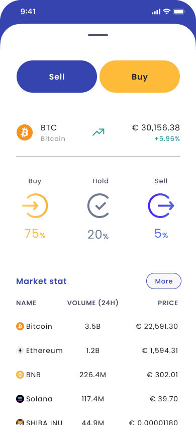 more coin list light mode